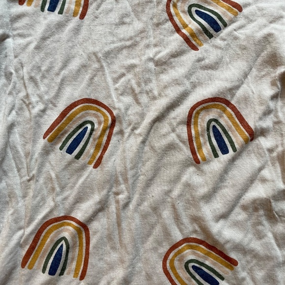 KYTE 2T neutral rainbow print pajamas - Picture 2 of 2